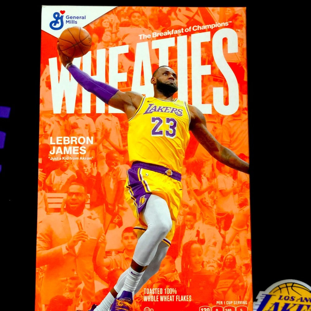 Lebron James Wheaties Sold Out